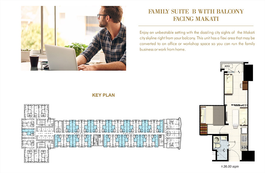 Coast Residences Family Suite B Units With Balcony